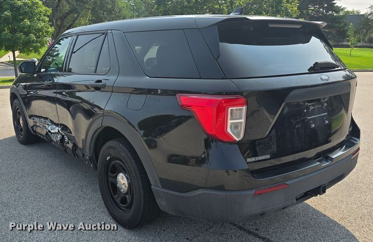 image for item DQ4489 2020 Ford Explorer Police Interceptor  SUV