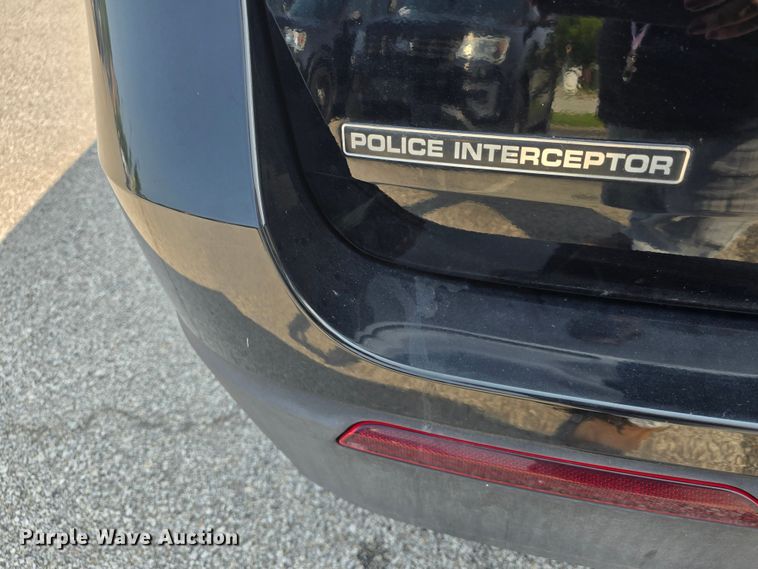 image for item DQ4489 2020 Ford Explorer Police Interceptor  SUV