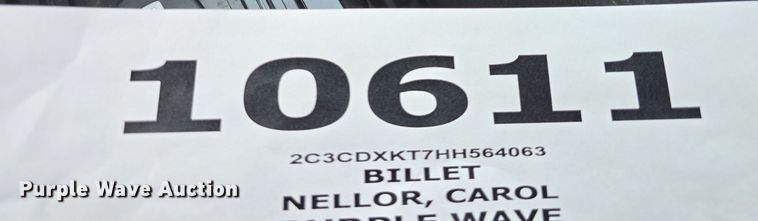 image for item DQ4513 2017 Dodge  Charger Police 