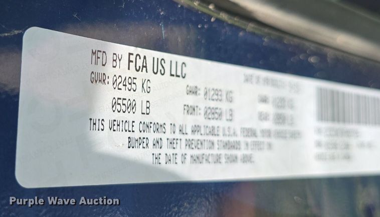 image for item DQ4518 2015 Dodge  Charger Police 