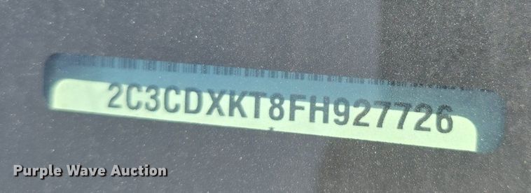 image for item DQ4518 2015 Dodge  Charger Police 