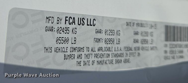 image for item DQ4521 2016 Dodge  Charger Police 