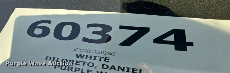 image for item DQ4523 2014 Dodge  Charger Police 