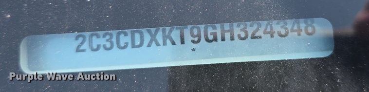 image for item DQ4531 2016 Dodge  Charger Police 