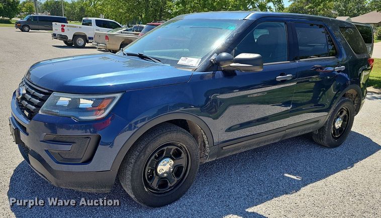 image for item DQ4534 2016 Ford Explorer Police Interceptor  SUV