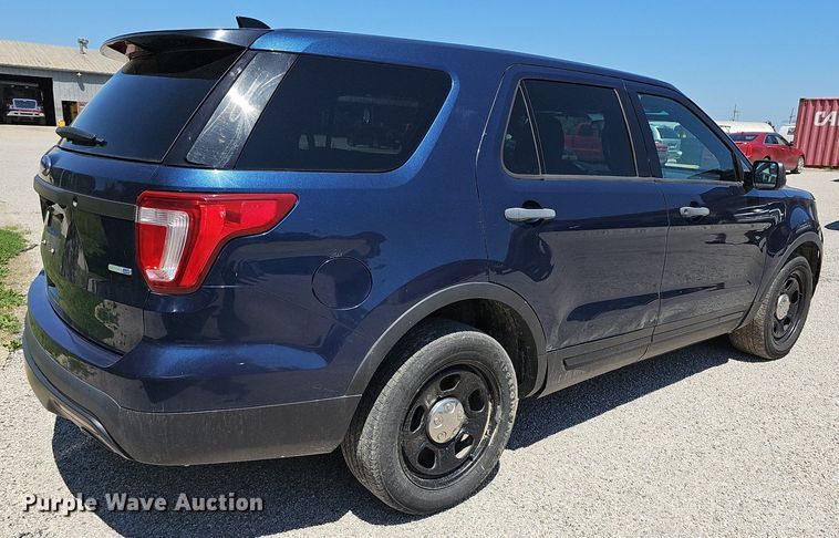 image for item DQ4534 2016 Ford Explorer Police Interceptor  SUV
