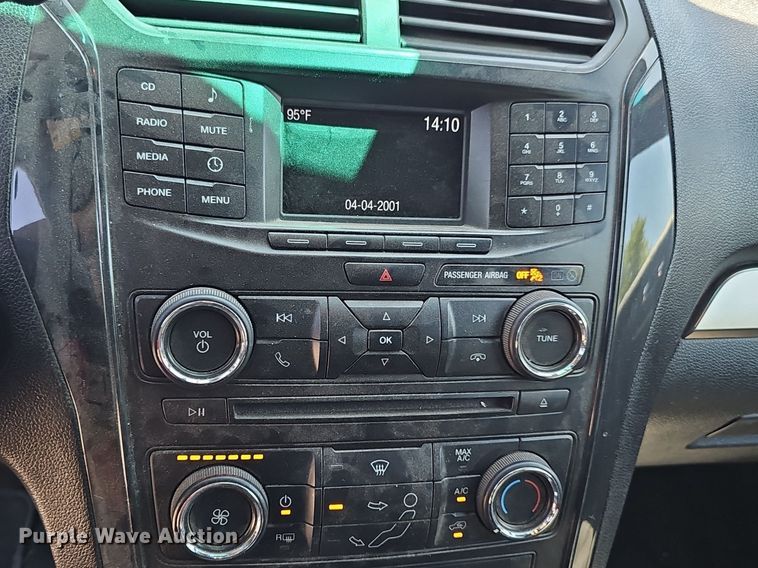 image for item DQ4534 2016 Ford Explorer Police Interceptor  SUV