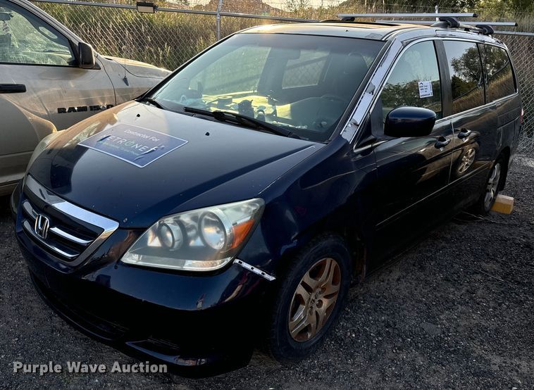 2005 Honda Odyssey Van VIN: 5FNRL38795B106960 Lot: 999253227