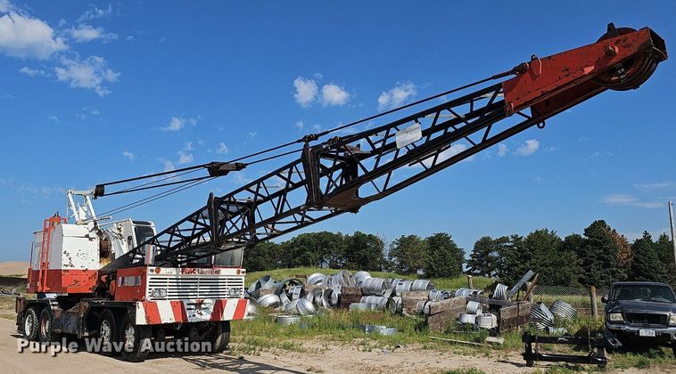 image for item DS4651 1982 FMC Link-Belt HC-78B crane