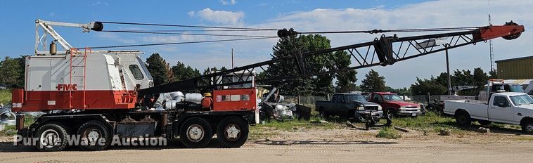 image for item DS4651 1982 FMC Link-Belt HC-78B crane