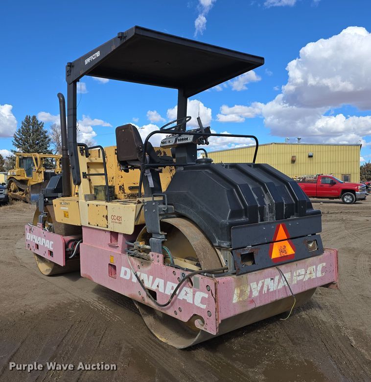 image for item DS4652 1995 Dynapac CC421 double drum vibratory roller