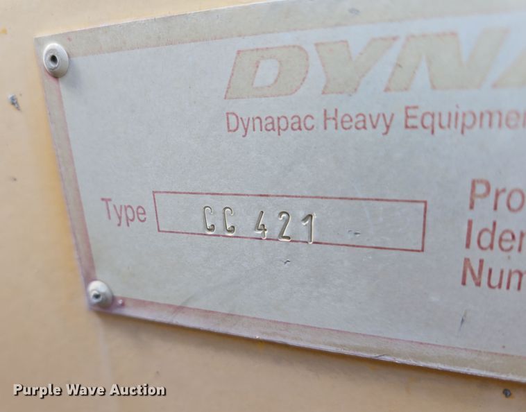 image for item DS4652 1995 Dynapac CC421 double drum vibratory roller