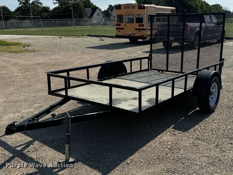 image for item DX3471 Shop built utility trailer