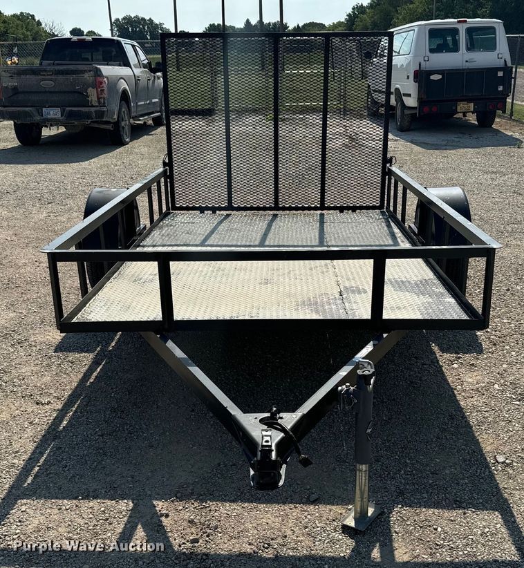 image for item DX3471 Shop built utility trailer