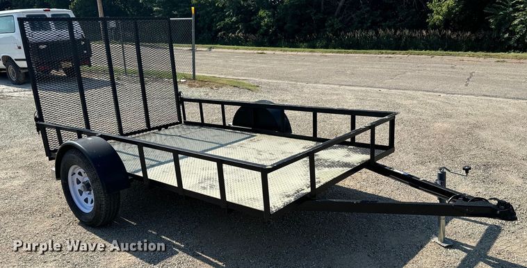 image for item DX3471 Shop built utility trailer