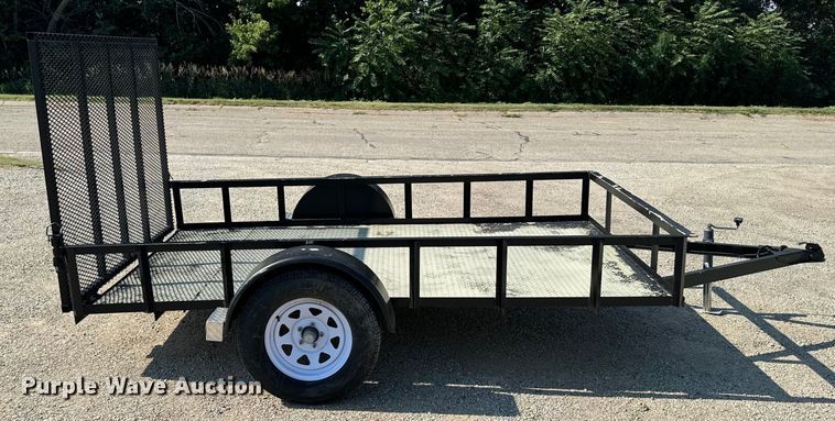 image for item DX3471 Shop built utility trailer