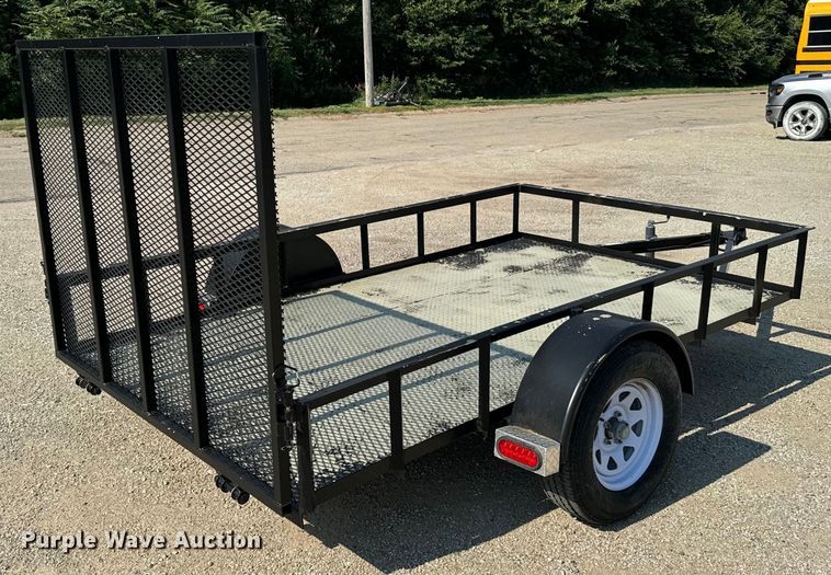 image for item DX3471 Shop built utility trailer