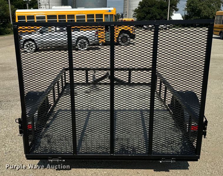 image for item DX3471 Shop built utility trailer