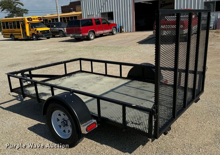 image for item DX3471 Shop built utility trailer