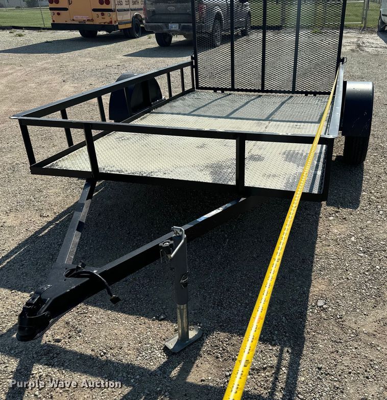 image for item DX3471 Shop built utility trailer