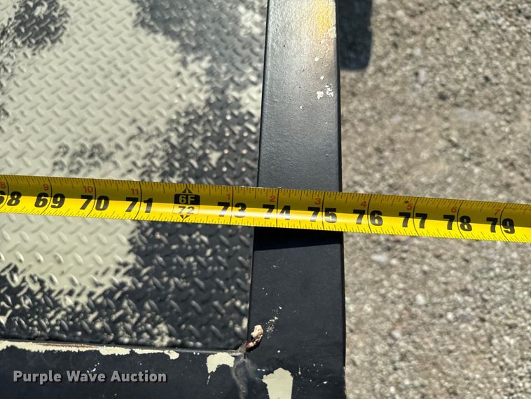 image for item DX3471 Shop built utility trailer