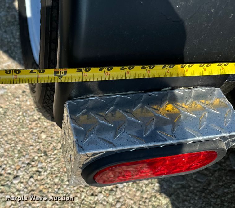 image for item DX3471 Shop built utility trailer