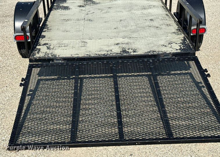 image for item DX3471 Shop built utility trailer