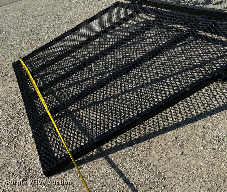 image for item DX3471 Shop built utility trailer