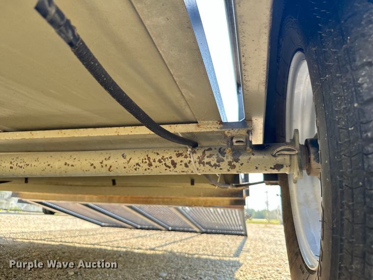 image for item DX3471 Shop built utility trailer