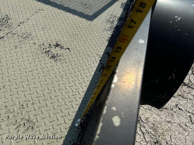 image for item DX3471 Shop built utility trailer