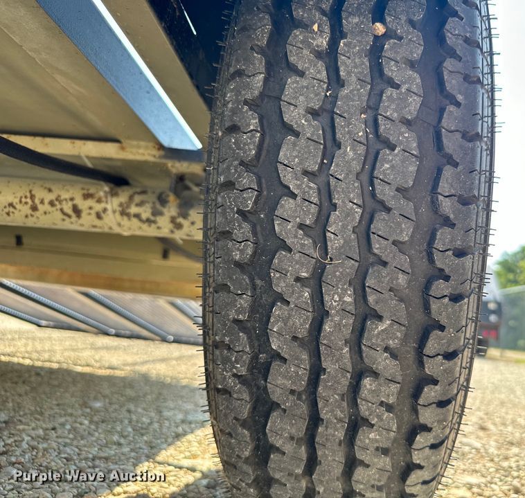 image for item DX3471 Shop built utility trailer