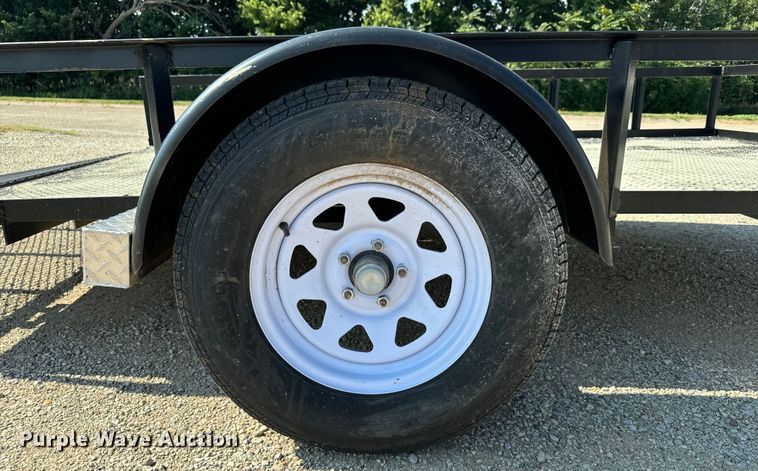 image for item DX3471 Shop built utility trailer