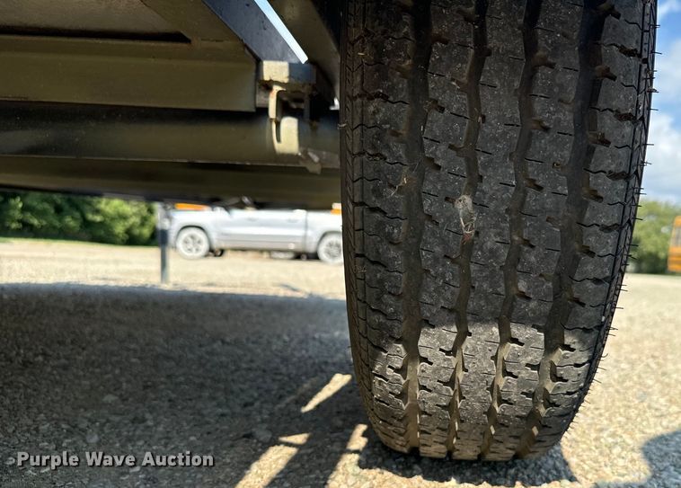 image for item DX3471 Shop built utility trailer