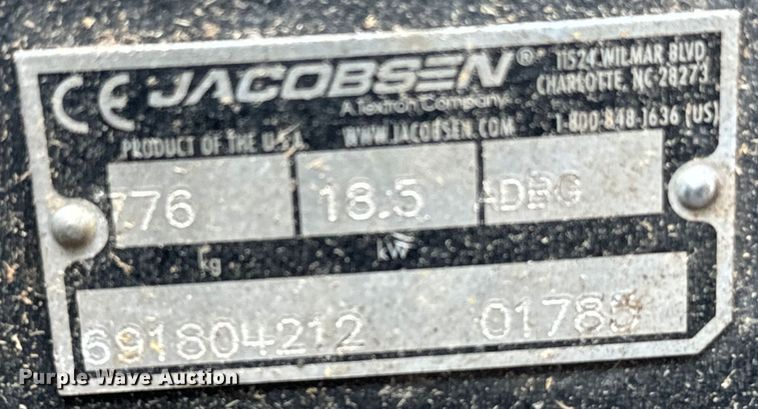 image for item DX3505 Jacobsen Turfcat lawn mower