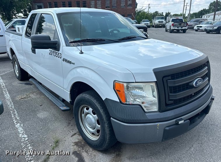 image for item EG0504 2013 Ford F150 SuperCab pickup truck