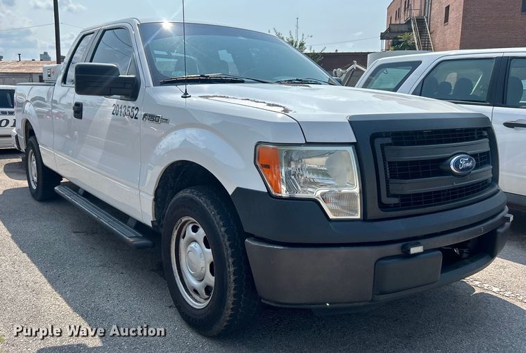 image for item EG0510 2013 Ford F150 SuperCab pickup truck