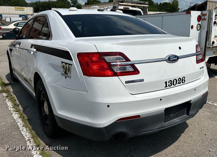 image for item EG0519 2013 Ford Taurus Police Interceptor 