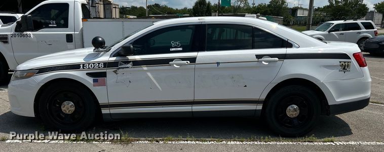 image for item EG0519 2013 Ford Taurus Police Interceptor 