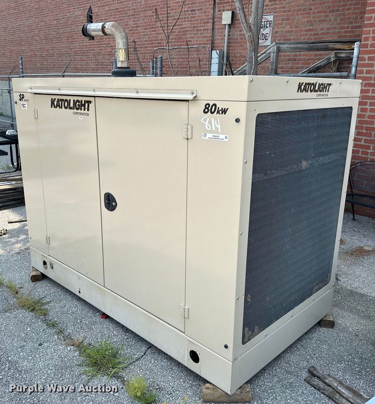 image for item EG0525 2009 Katolight SNL80GG6 generator