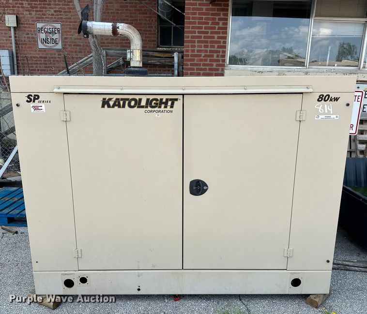 image for item EG0525 2009 Katolight SNL80GG6 generator