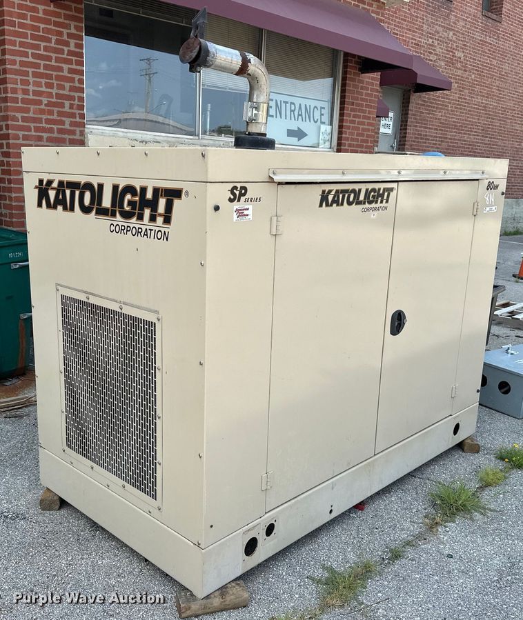 image for item EG0525 2009 Katolight SNL80GG6 generator
