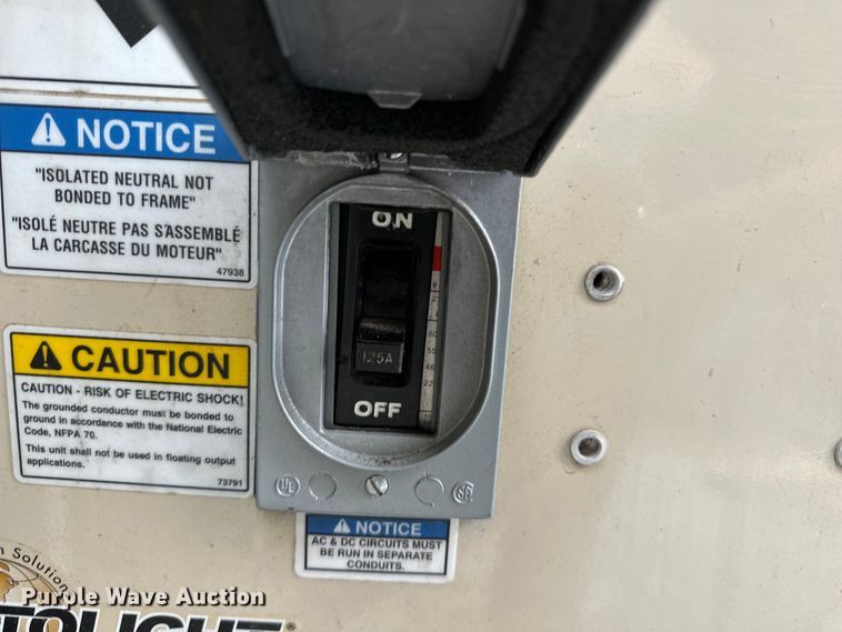 image for item EG0525 2009 Katolight SNL80GG6 generator