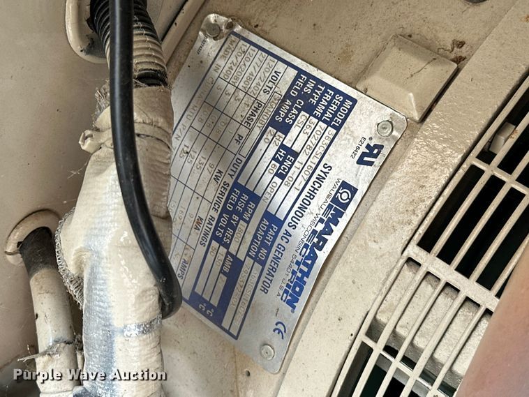 image for item EG0525 2009 Katolight SNL80GG6 generator