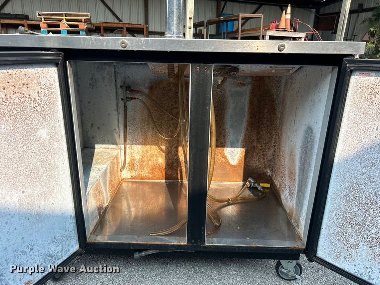 image for item EG0541 Beverage-Air DD50&nbsp;Wide Dual Tap Black beer dispenser 