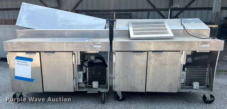 image for item EG0546 (2) Traulsen VPS54S refrigerated prep stations