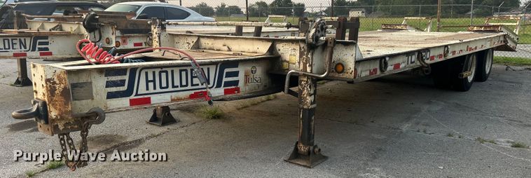 image for item EG0555 2015 Holden 30K equipment trailer