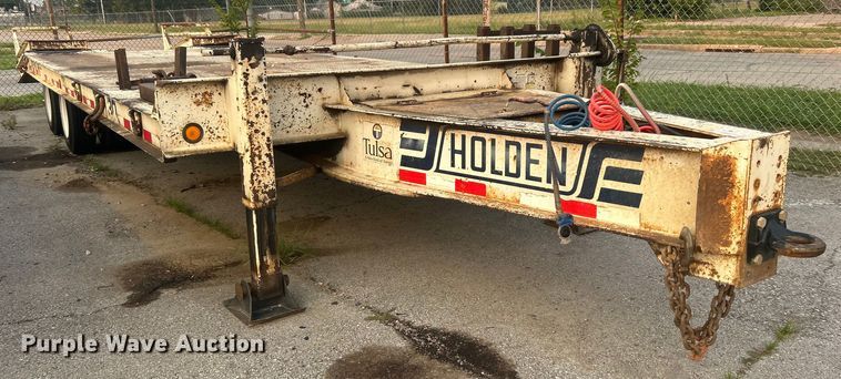 image for item EG0555 2015 Holden 30K equipment trailer