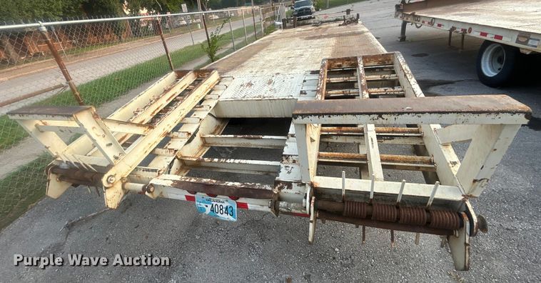 image for item EG0555 2015 Holden 30K equipment trailer