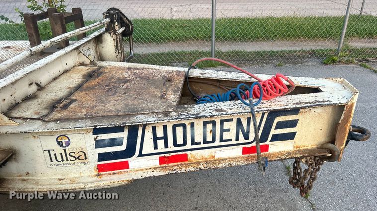 image for item EG0555 2015 Holden 30K equipment trailer