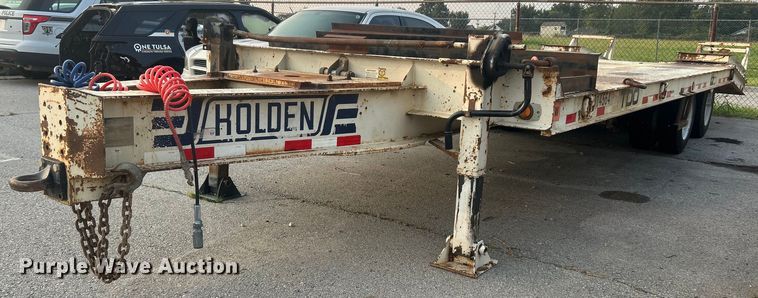 image for item EG0556 2014 Holden 30K equipment trailer